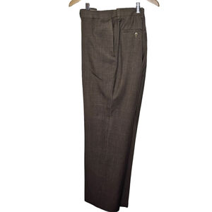 Men's Haggar Brown Dress Pants Waist 40X32